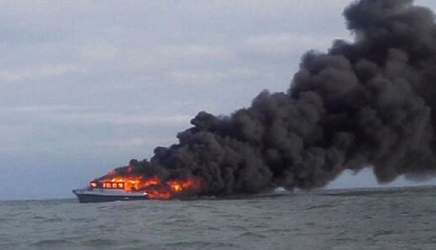 Kapal Wisata Tujuan Pulau Tidung Terbakar, 1 Orang Tewas
